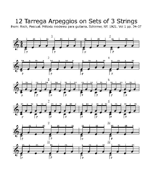 from_Pascual-Roch_Tarrega-Método-12-arpeggios_on-sets-of-3strings.pdf